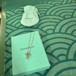 Tiffany & Co. 925 silver cross necklace